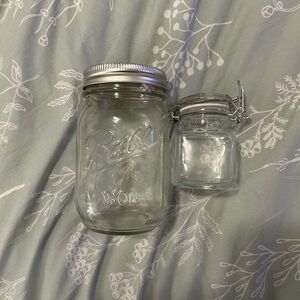 Ball Mason Jar Set - Clear Glass